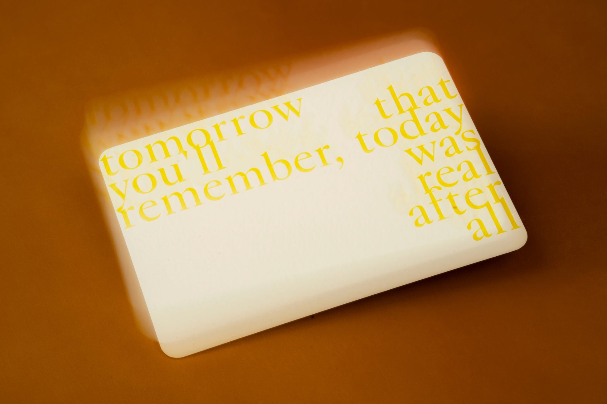 premium luxury designer postcard greeting card mental health inspiration letterpress @say.still