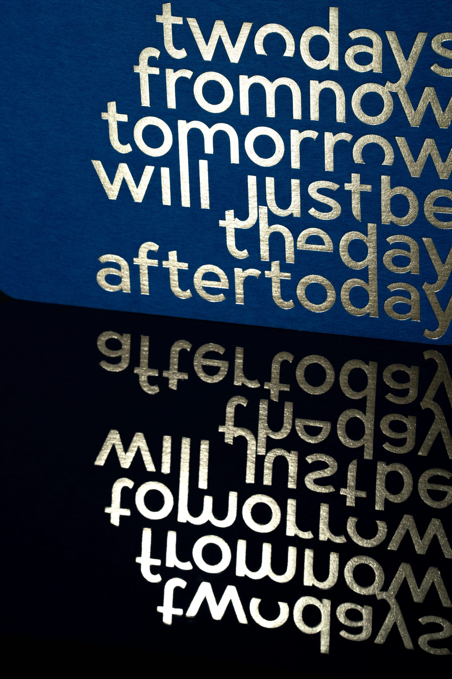 premium luxury designer postcard greeting card mental health inspiration letterpress @say.still