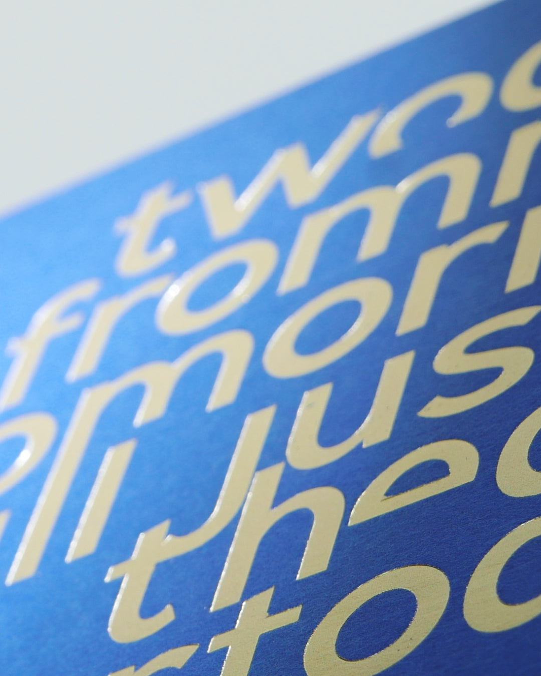 premium luxury designer postcard greeting card mental health inspiration letterpress @say.still